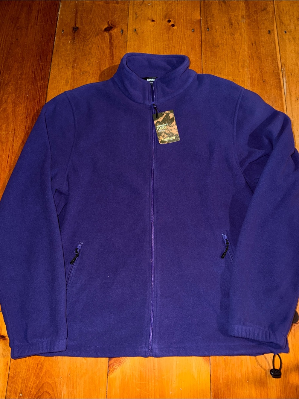 Women’s Landway performance fleece Purple Full-Zip Fleece Jacket L